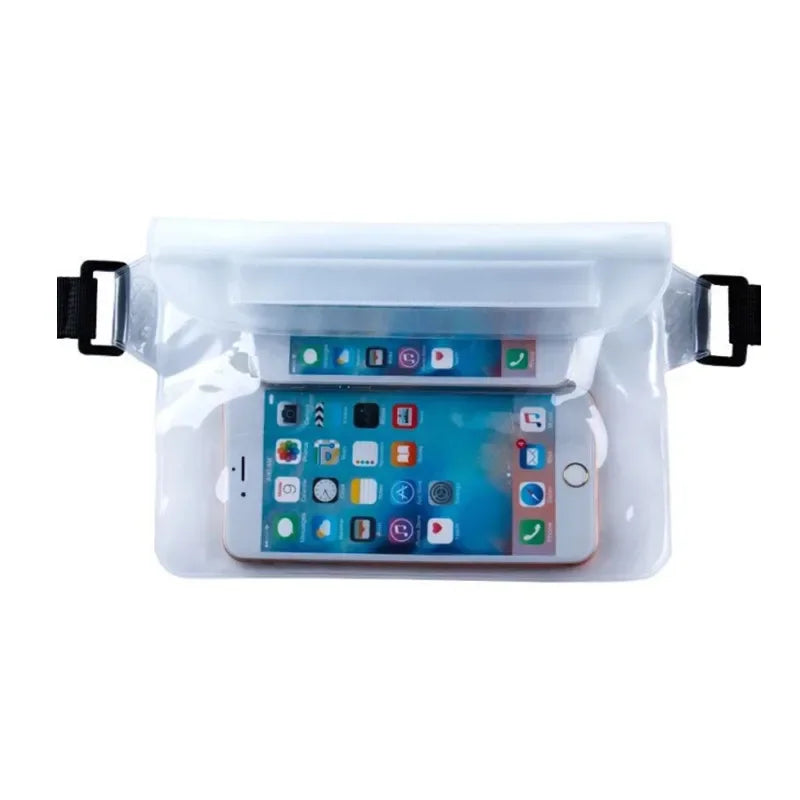 Waterproof Beach Bag Sandproof Fanny Pack for Women Floating Dry Bag for Phone Passport Travel Swimming Boating Fishing Surfing