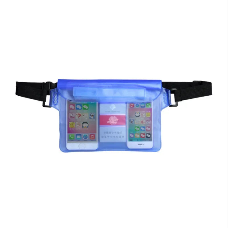 Waterproof Beach Bag Sandproof Fanny Pack for Women Floating Dry Bag for Phone Passport Travel Swimming Boating Fishing Surfing