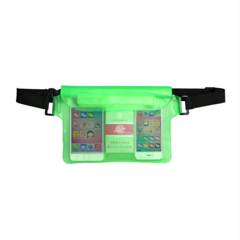Waterproof Beach Bag Sandproof Fanny Pack for Women Floating Dry Bag for Phone Passport Travel Swimming Boating Fishing Surfing