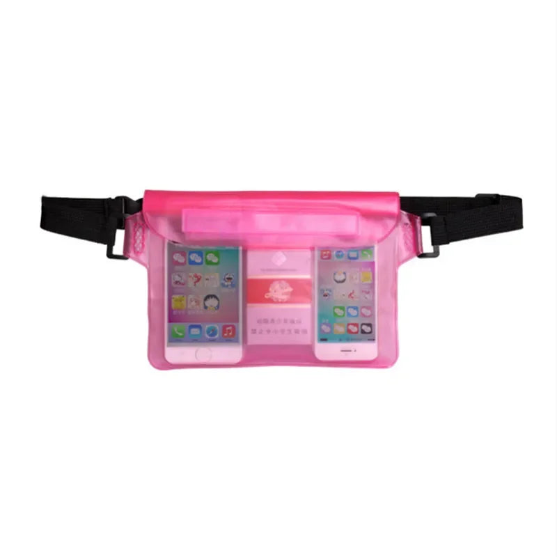 Waterproof Beach Bag Sandproof Fanny Pack for Women Floating Dry Bag for Phone Passport Travel Swimming Boating Fishing Surfing